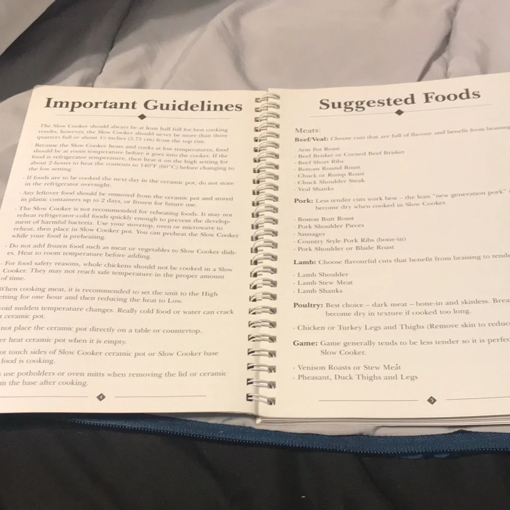 Cuisinart Slow Cooker Cookbook 2 Languages - Picture 6 of 8